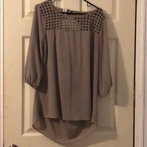 L women’s polyester blouse